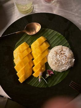 Thai Mango Sticky Rice