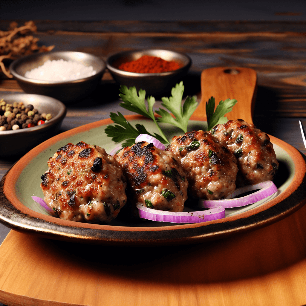 Köfte — Turkish Spiced Meatballs